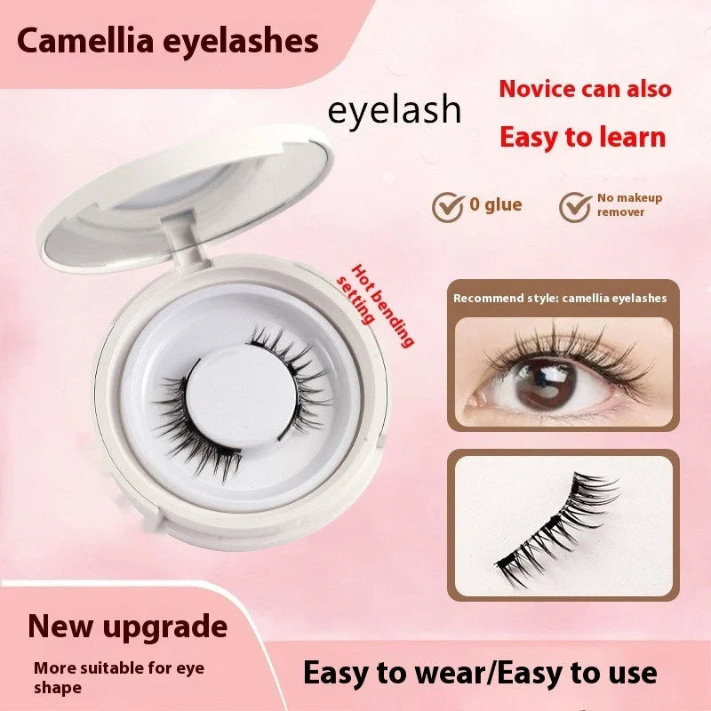Luxurious magnetic mink false eyelashes for easy application and a glamorous look.