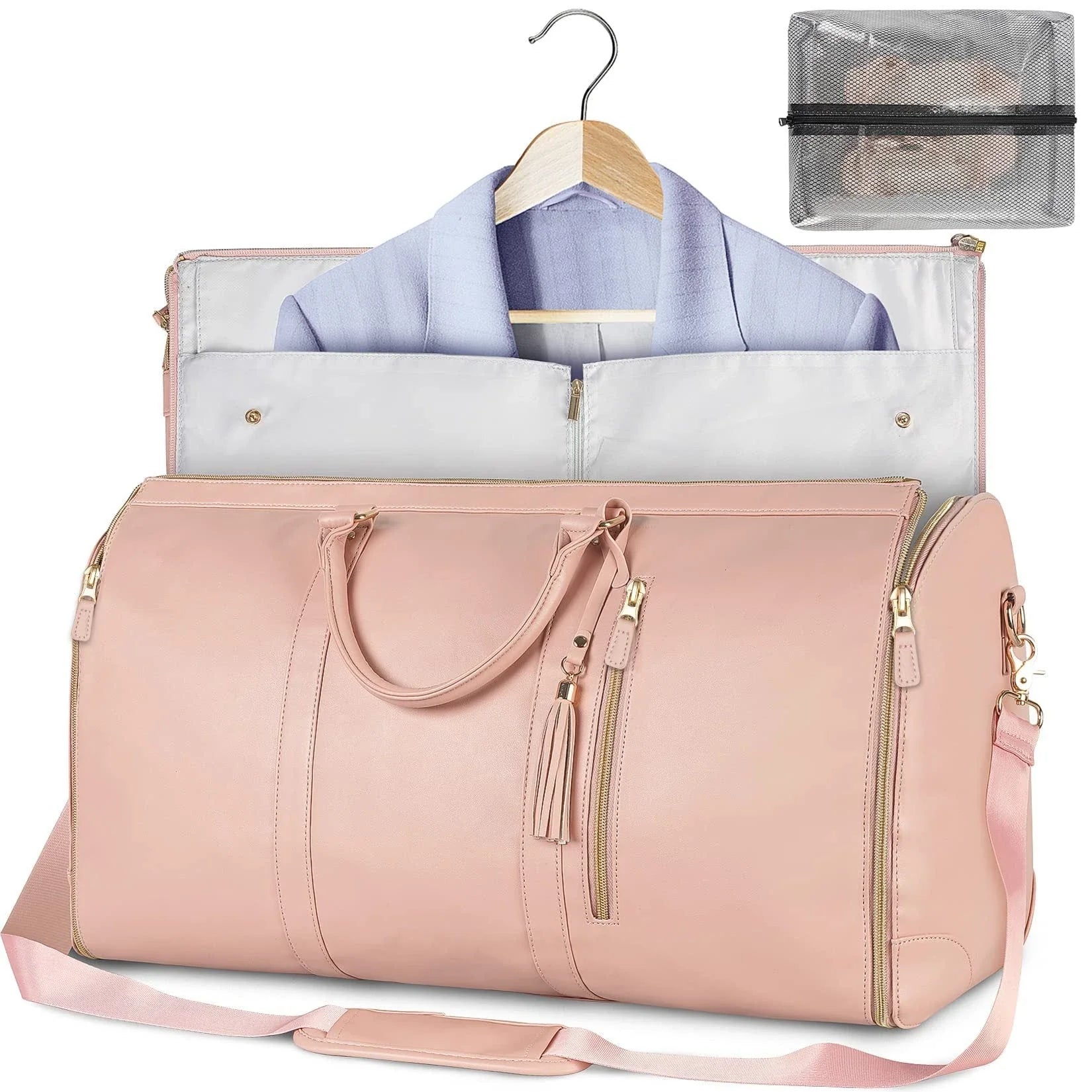 Stylish and durable carry-on travel bag with convenient organization pockets and versatile storage options
