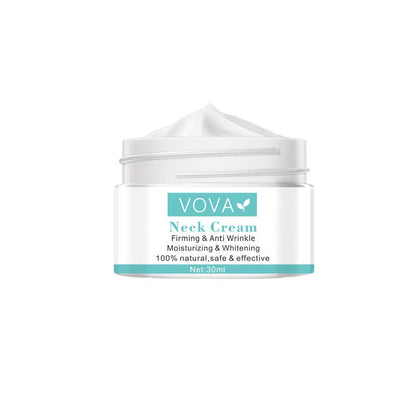 30ML white neck cream container for face and décolletage moisturising skincare