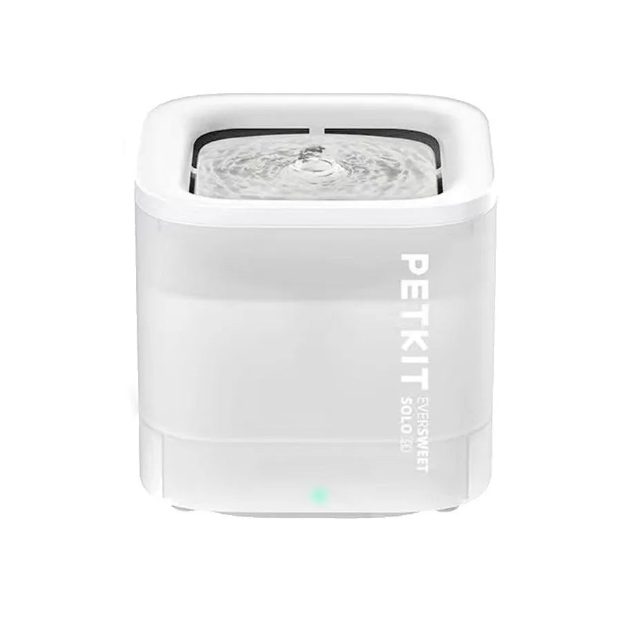 Xiaopei SOLO2 smart pet water dispenser in white with filtration system