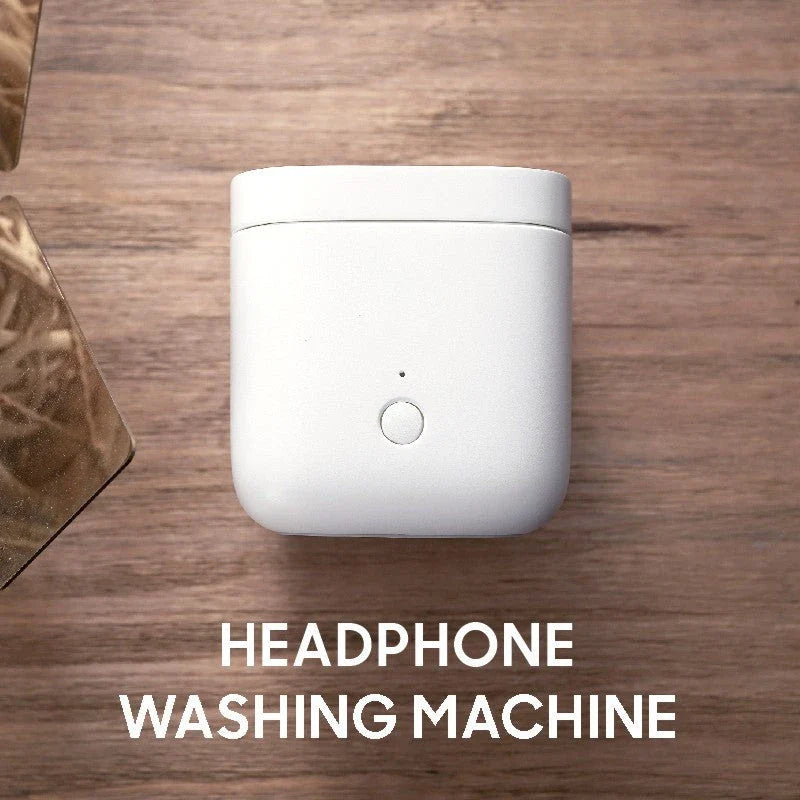 Earbuds Cleaning Kit with Automated Charging Case and Precision Cleaning Brush for AirPods