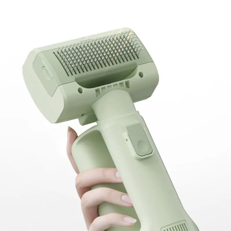 Multi Functional Electric Pet Cleaning And Shaving Tool 70W PVC Grooming Kit in Bean Sprout Green or Sky White for Dogs and Cats Home Use