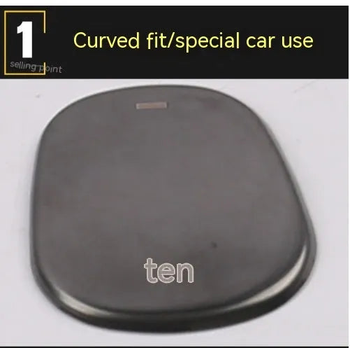 88mm stainless steel gear cover for car central controller modification in three colour options