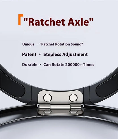 Black electroplated metal phone case for iPhone 17 Pro Max showing integrated magnetic bracket on back.