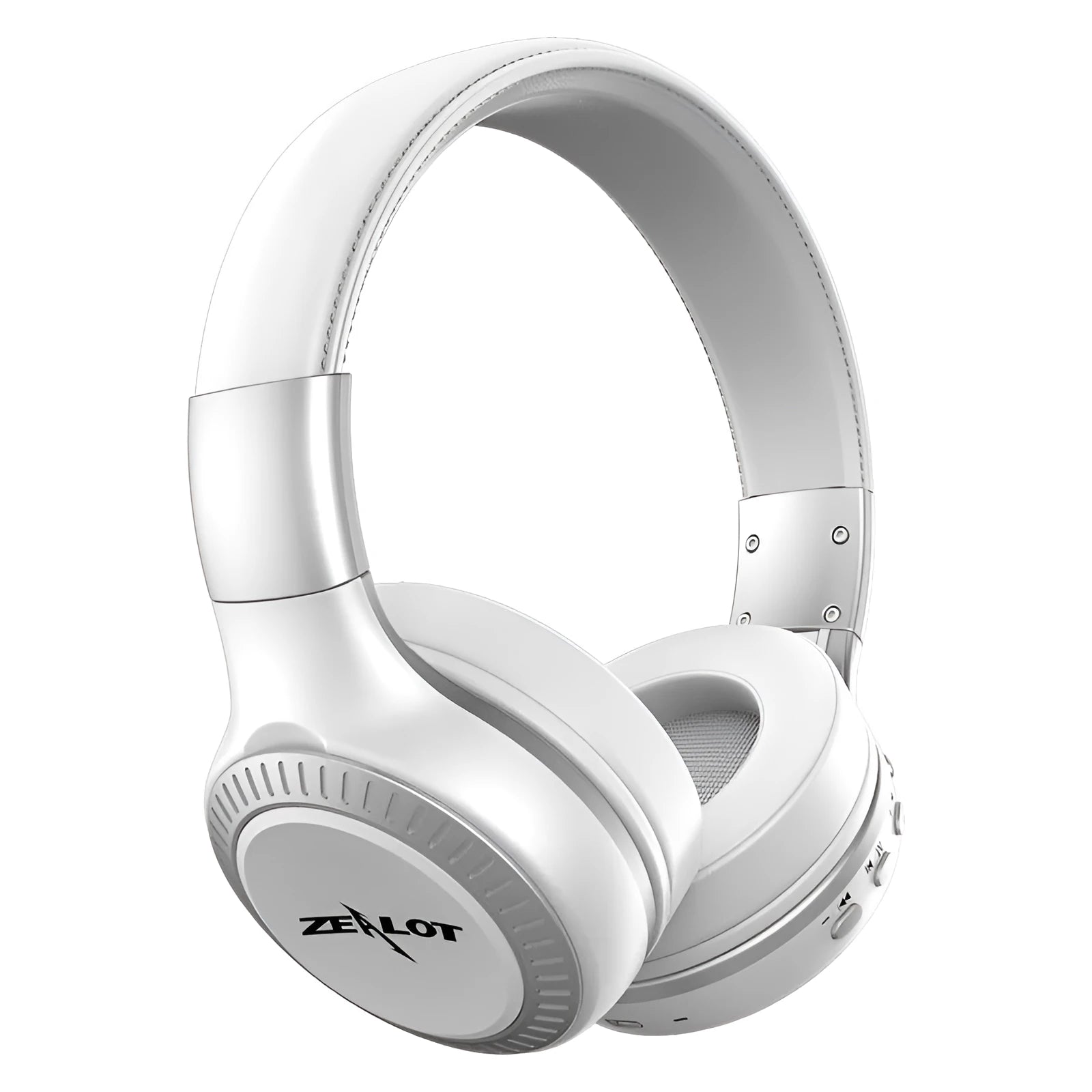 ZL B19 wireless Bluetooth gaming headset in blue or silver with head-mounted design