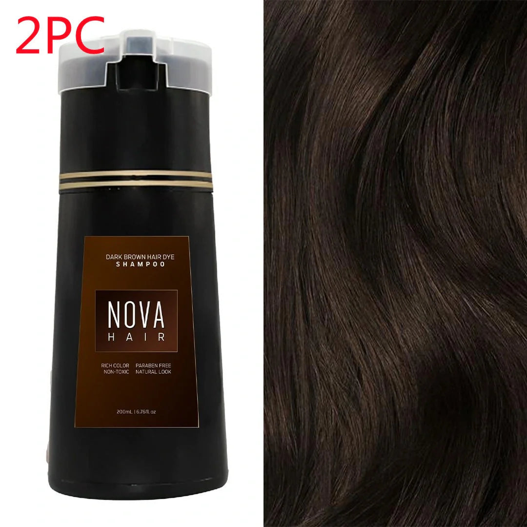 A versatile hair colouring shampoo that covers grey hair and provides long-lasting, vibrant colour in a range of natural-looking shades.
