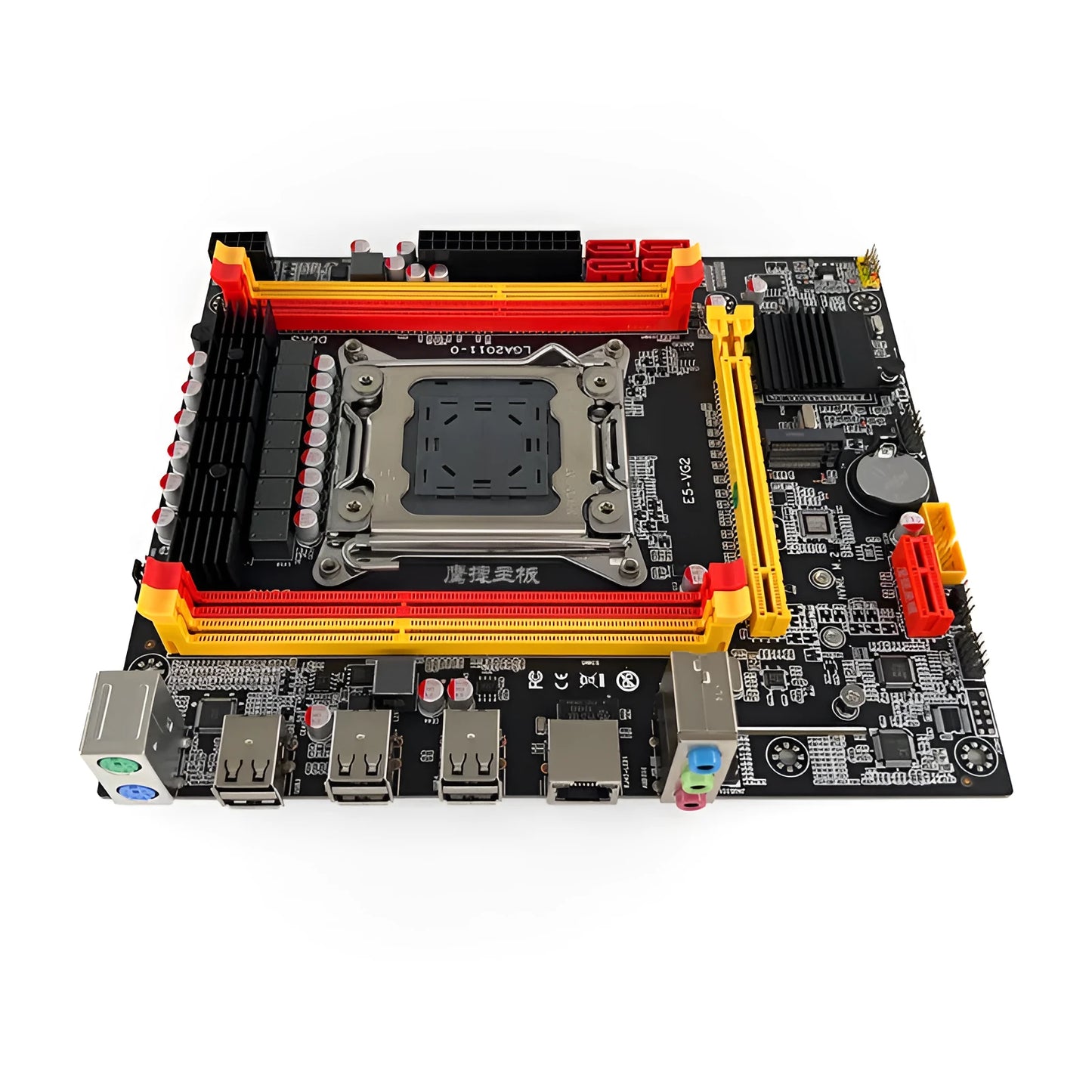 X79-VG2 desktop computer motherboard with LGA 2011 CPU socket and PCI Express slot
