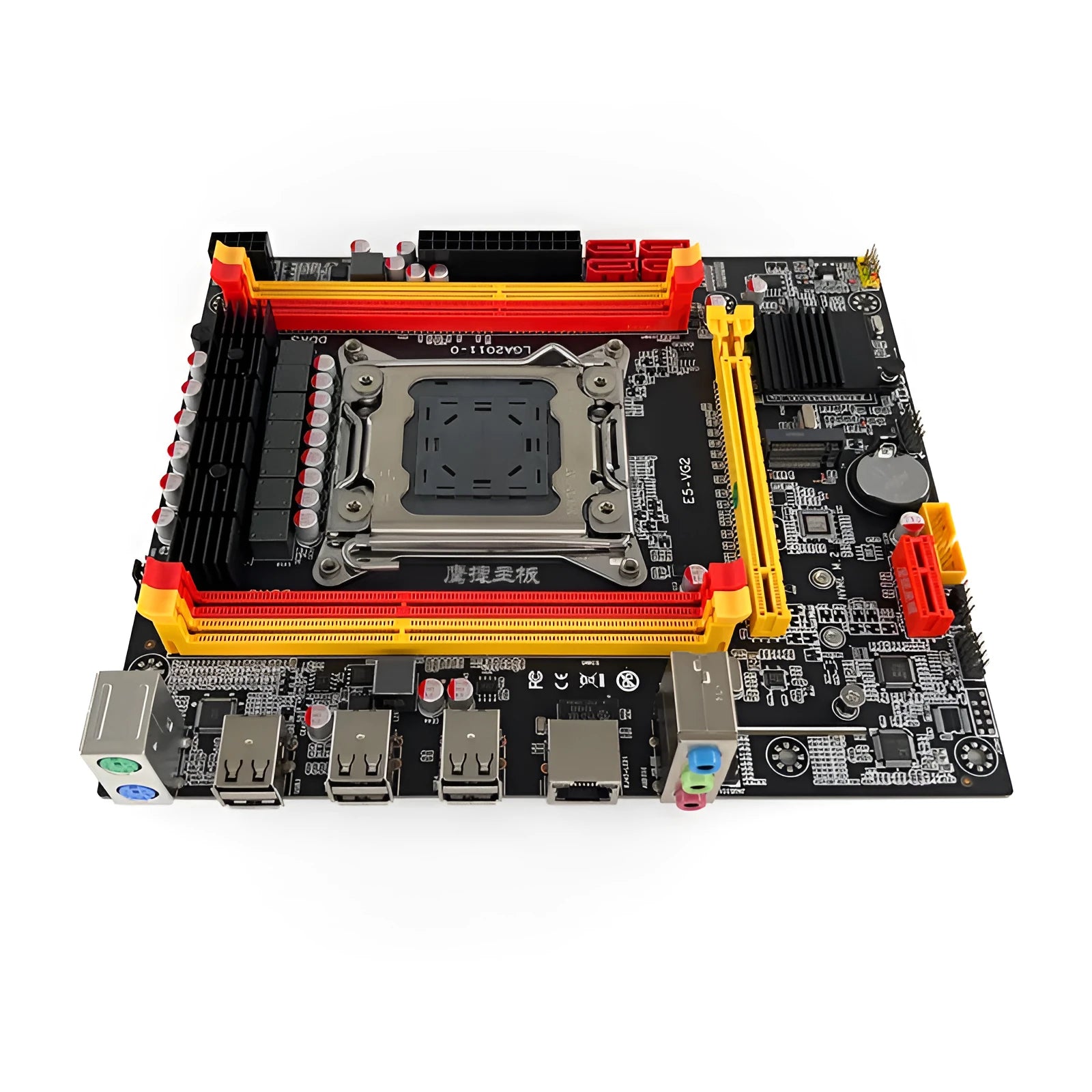 X79-VG2 desktop computer motherboard with LGA 2011 CPU socket and PCI Express slot