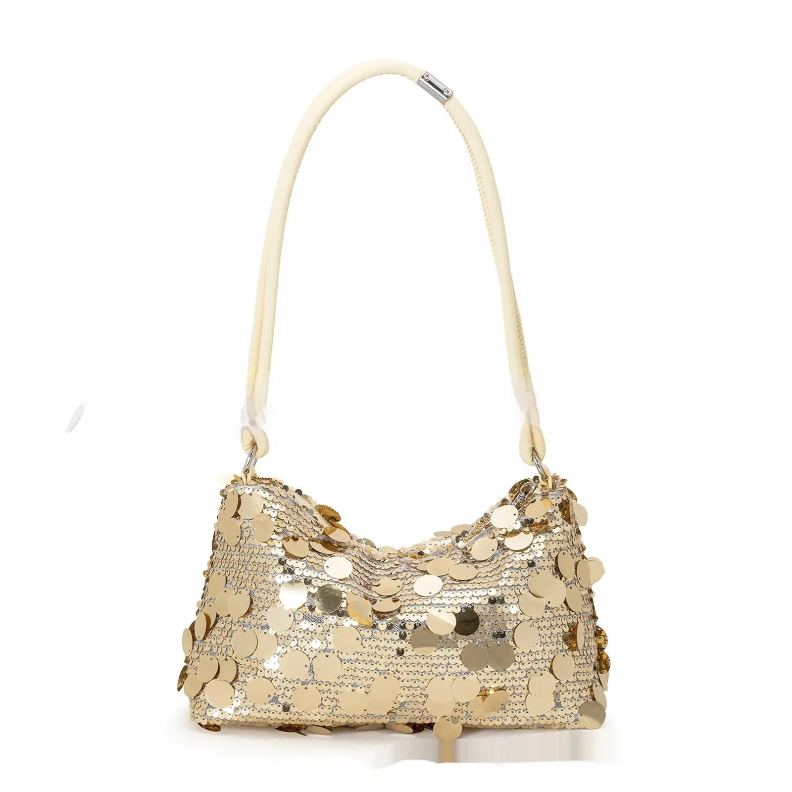 Women's black polyester crossbody shoulder bag with urban simplicity style and sandwich pocket design