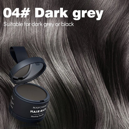 Hairline sculpting contour powder in plastic container with 4g content and waterproof properties