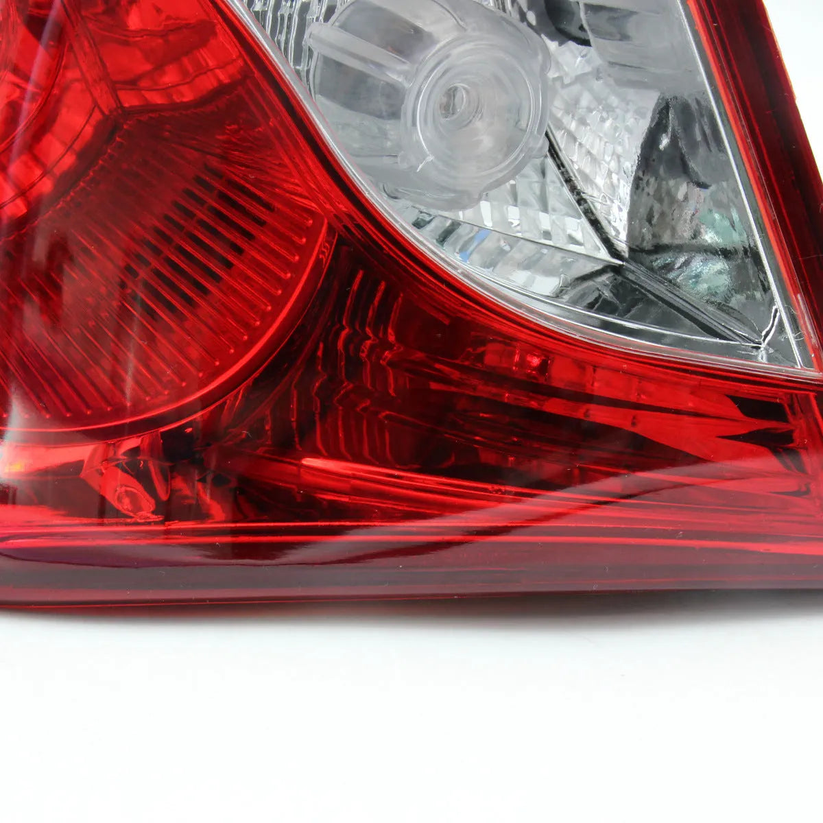 Hyundai Sonata outer tail light assembly in red with ABS and aluminium housing.