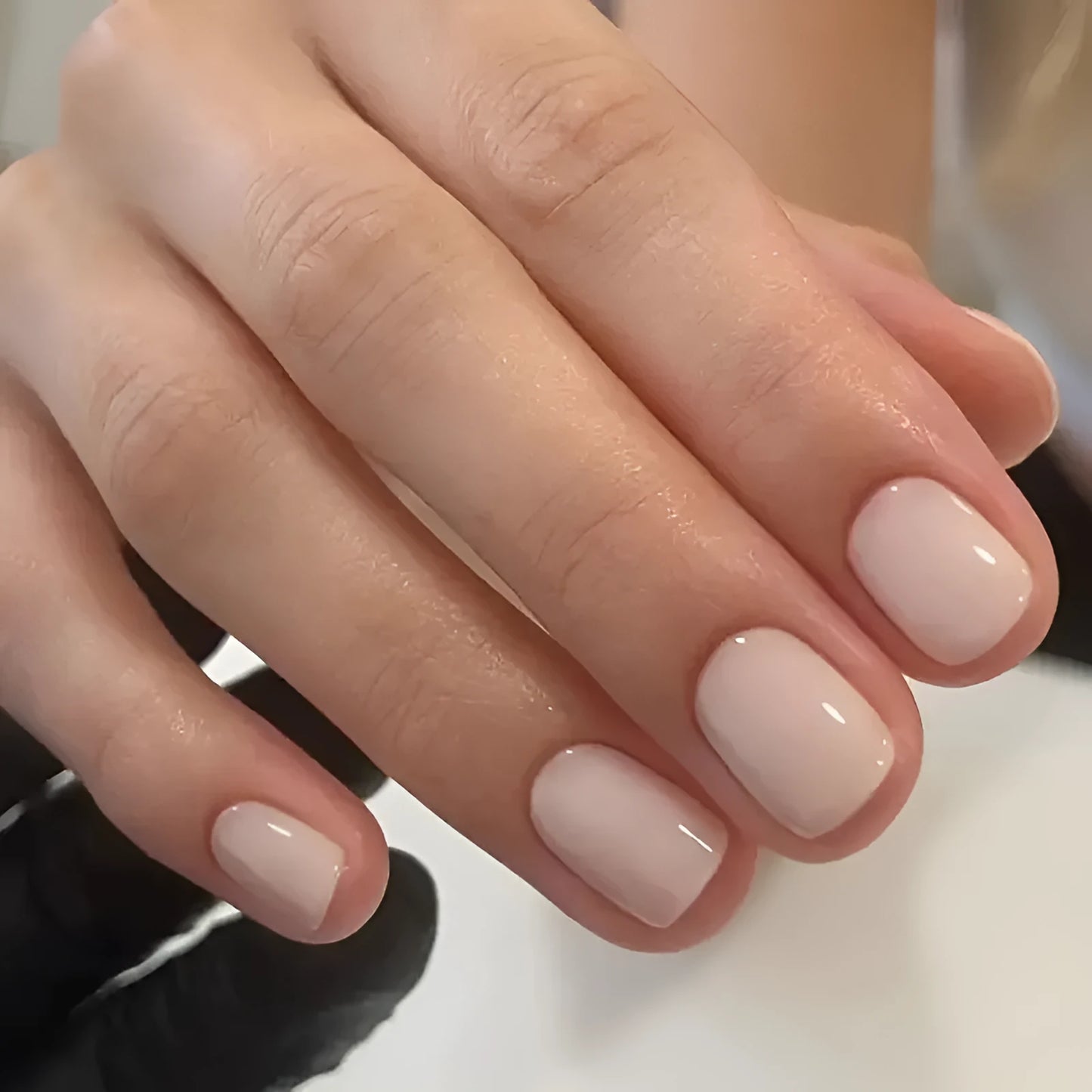 Plastic nail art set in solid colour MY119 for ladies fashion decoration