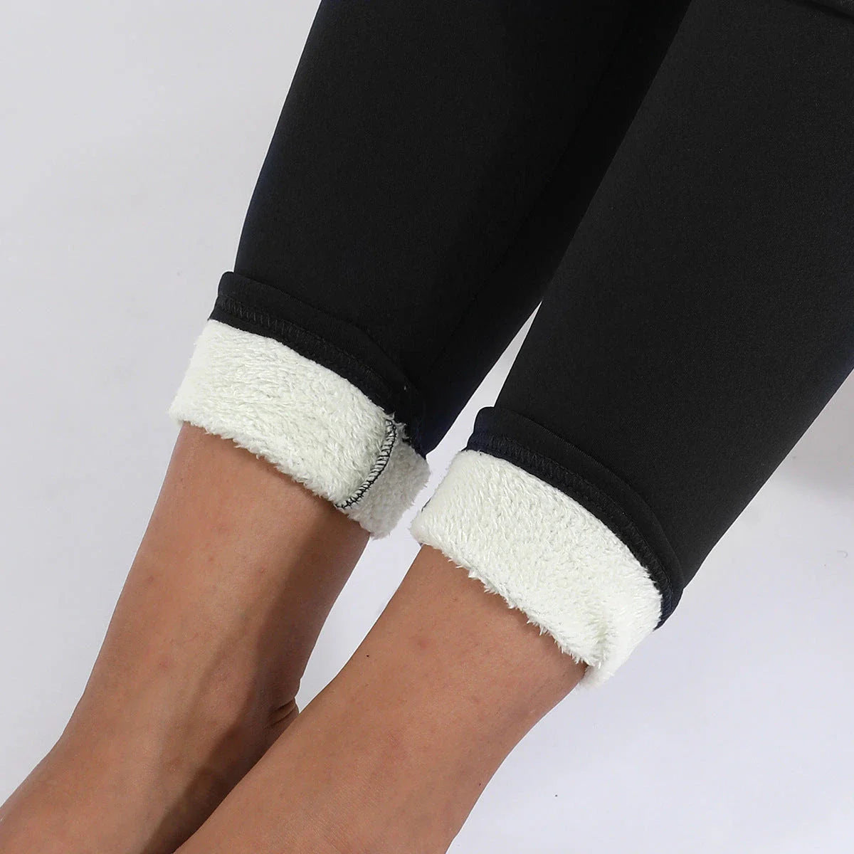 Cozy stretch leggings in a variety of stylish colors, featuring a warm, high-quality fabric blend and a flattering, high-stretch design.