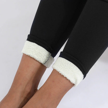 Cozy stretch leggings in a variety of stylish colors, featuring a warm, high-quality fabric blend and a flattering, high-stretch design.