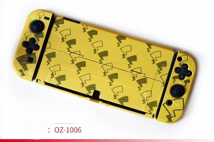 Nintendo Switch OLED hard protective case with PC crystal shell and cartoon pattern options