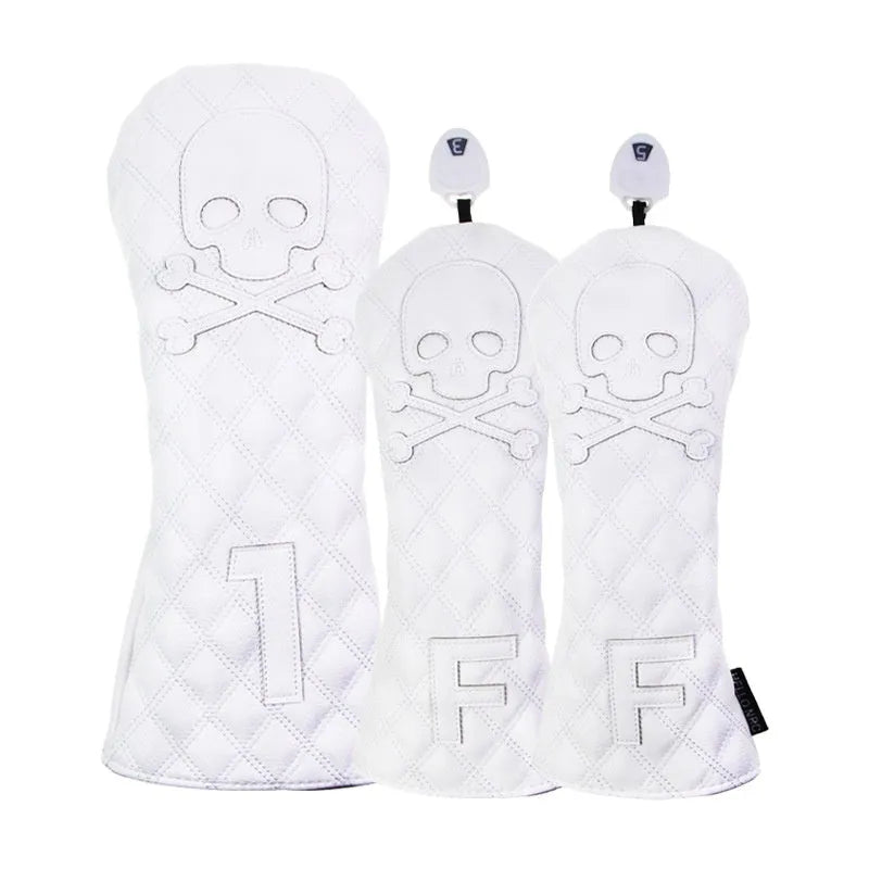 Golf waterproof protective cover for wooden poles in black and white options