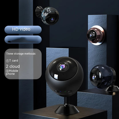 1080p wireless WIFI surveillance camera with wide-angle lens for home security monitoring