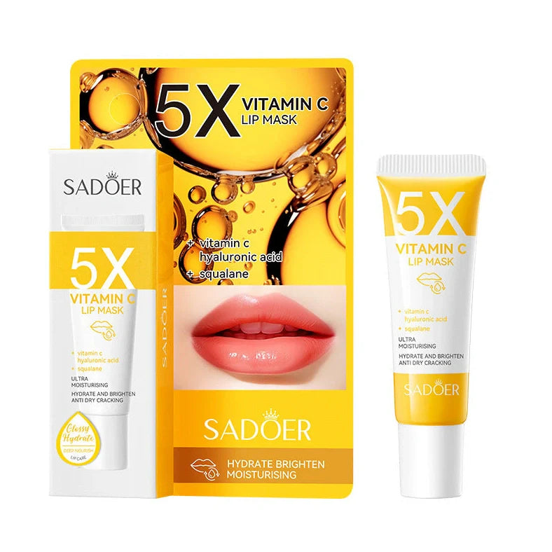Nicotinamide powder lip moisturising film in 10g packaging with ceramide and vitamin C for anti-chapping treatment