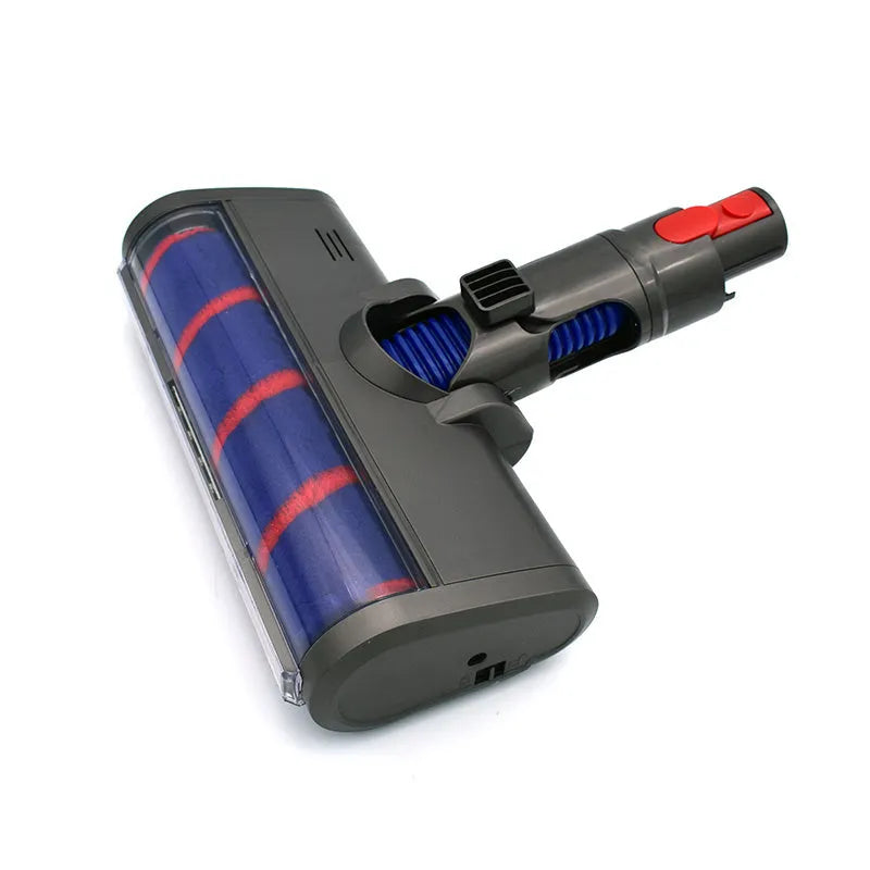 Dyson vacuum replacement soft velvet electric floor brush head measuring 260mm by 110mm