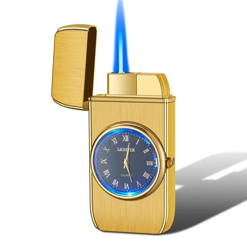 Multifunctional Lighter Watch with Sleek Design and Premium Materials