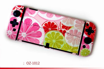Nintendo Switch OLED hard protective case with PC crystal shell and cartoon pattern options