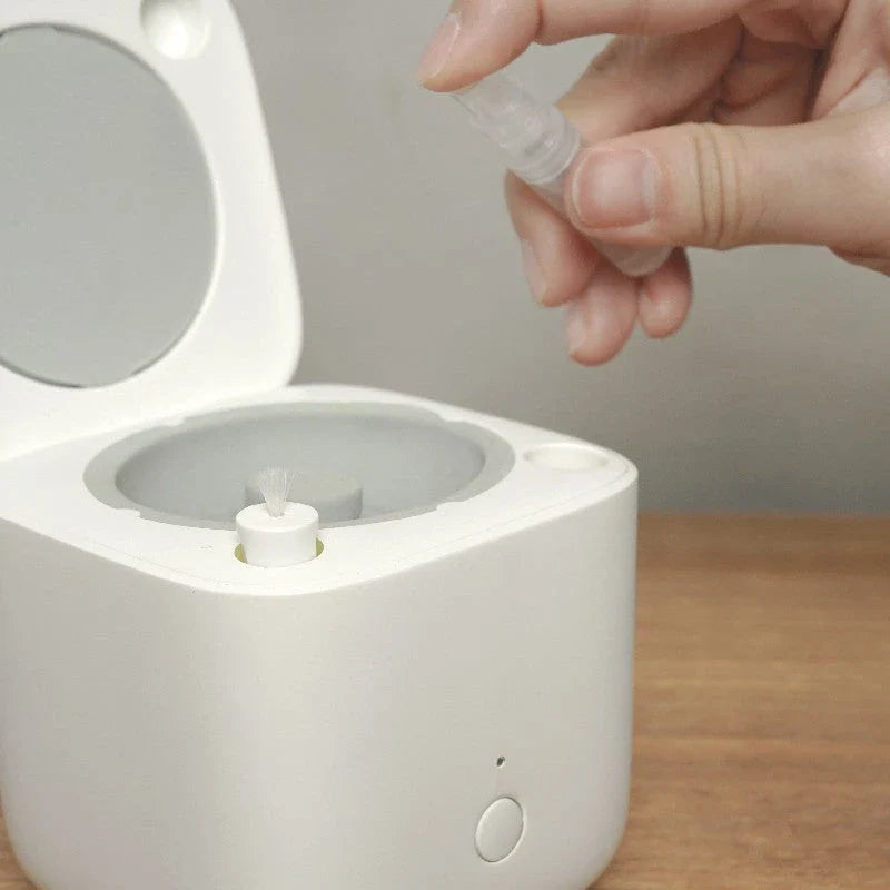 Earbuds Cleaning Kit with Automated Charging Case and Precision Cleaning Brush for AirPods