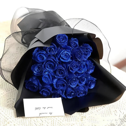 Personalised Valentine's Day preserved bridal bouquet with manual processing in multiple colour options