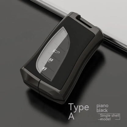 Zinc alloy and TPU Lexus car key case in multiple colours: black, white, brown, blue, green.