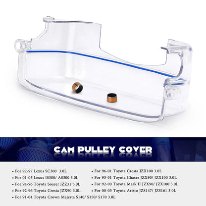 Transparent plastic car gear lever cover for Lexus and Toyota models