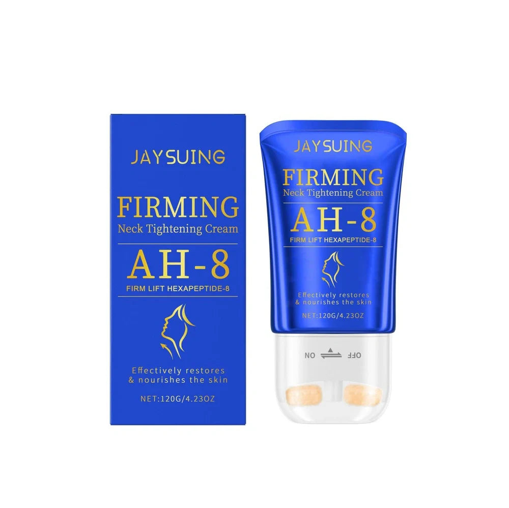 Roller neck cream container with 120g capacity for skin tightening and wrinkle reduction