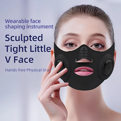 Black photon rejuvenation mask beauty device for home facial skin care.