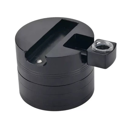 The Swifty Grinder - durable zinc alloy tobacco grinder with comfortable handle
