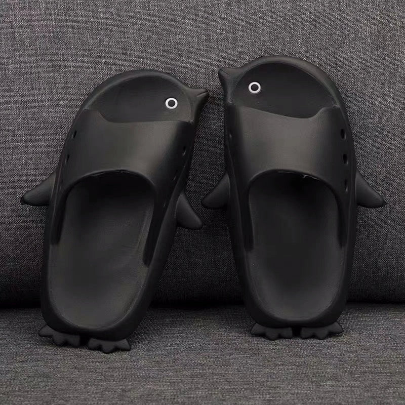 Children's penguin princess sandals with non-slip soles in multiple colours
