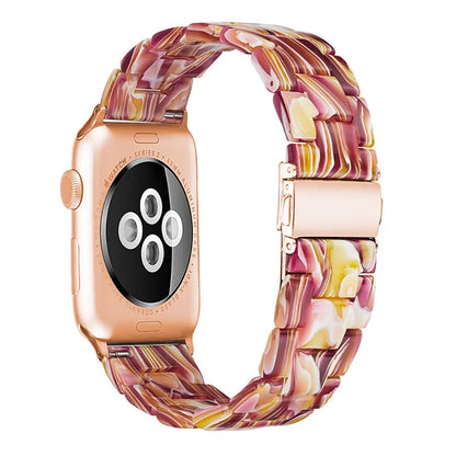Apple Resin Slim Watch Band in multiple colours showing lightweight 35g construction and compatibility with Apple Watch