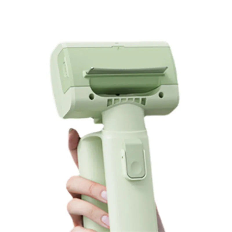 70W multi functional electric pet cleaning and shaving tool in bean sprout green or sky white, PVC body, 380g