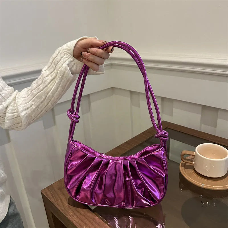 Korean style casual messenger bag in horizontal square shape with sandwich pocket exterior in selected colour