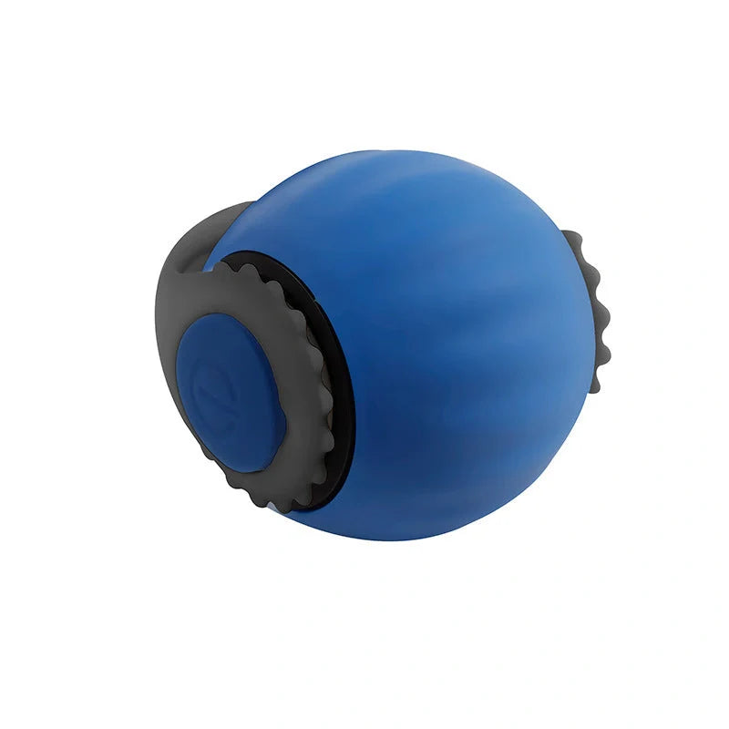 Gravity-activated cat toy ball with automatic motion for endless feline fun
