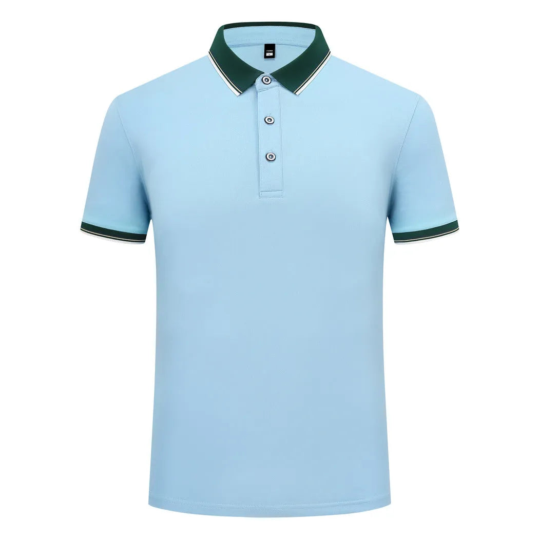 185g print polo shirt in straight pullover fit, short sleeve, colour matching, sizes S to 4XL
