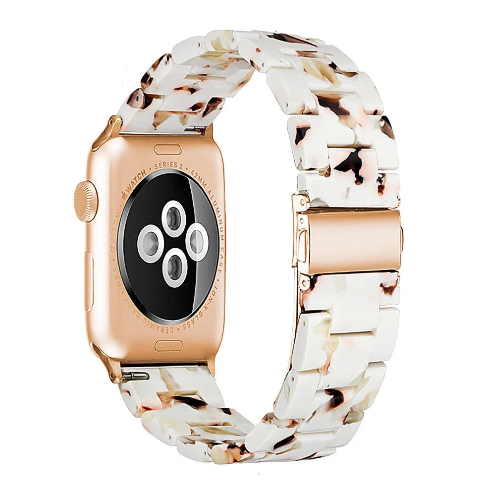 Apple Resin Slim Watch Band in multiple colours showing lightweight 35g construction and compatibility with Apple Watch