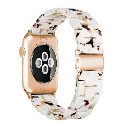 Apple Resin Slim Watch Band in multiple colours showing lightweight 35g construction and compatibility with Apple Watch