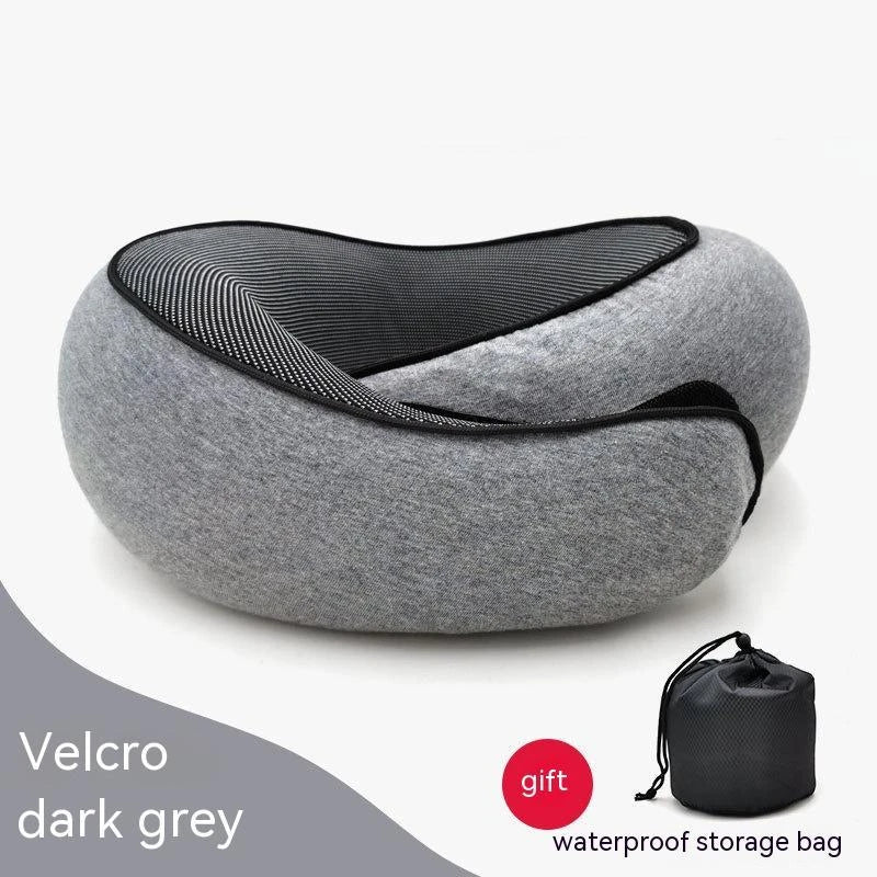 Comfortable U-Shaped Travel Neck Pillow in various colors, designed to provide superior neck support and relaxation during long journeys.