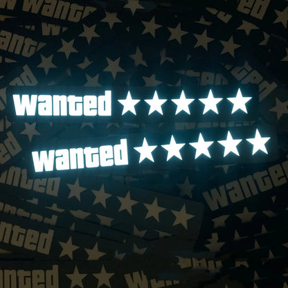 27cm luminous car sticker with 0.35mm thickness and 8000-hour lifespan for dashboard lighting