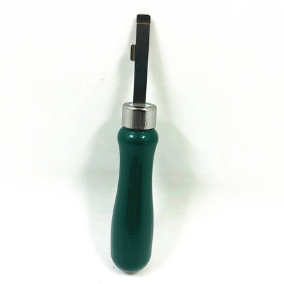 Watch back cover removal tool with alloy plastic construction in green or grey with double head or elbow pry knife designs