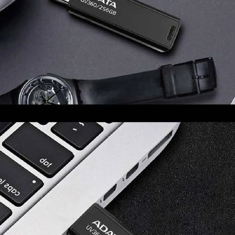 Car Mounted Multi-purpose USB Flash Drive with USB 3.2 Gen1 Interface in Waterproof Plastic Case, Available in 32GB 64GB and 256GB Capacities, Compact Size 53.3 x 17.9 x 7.4 mm for Portable Automotive and Personal Storage Use, Black Finish