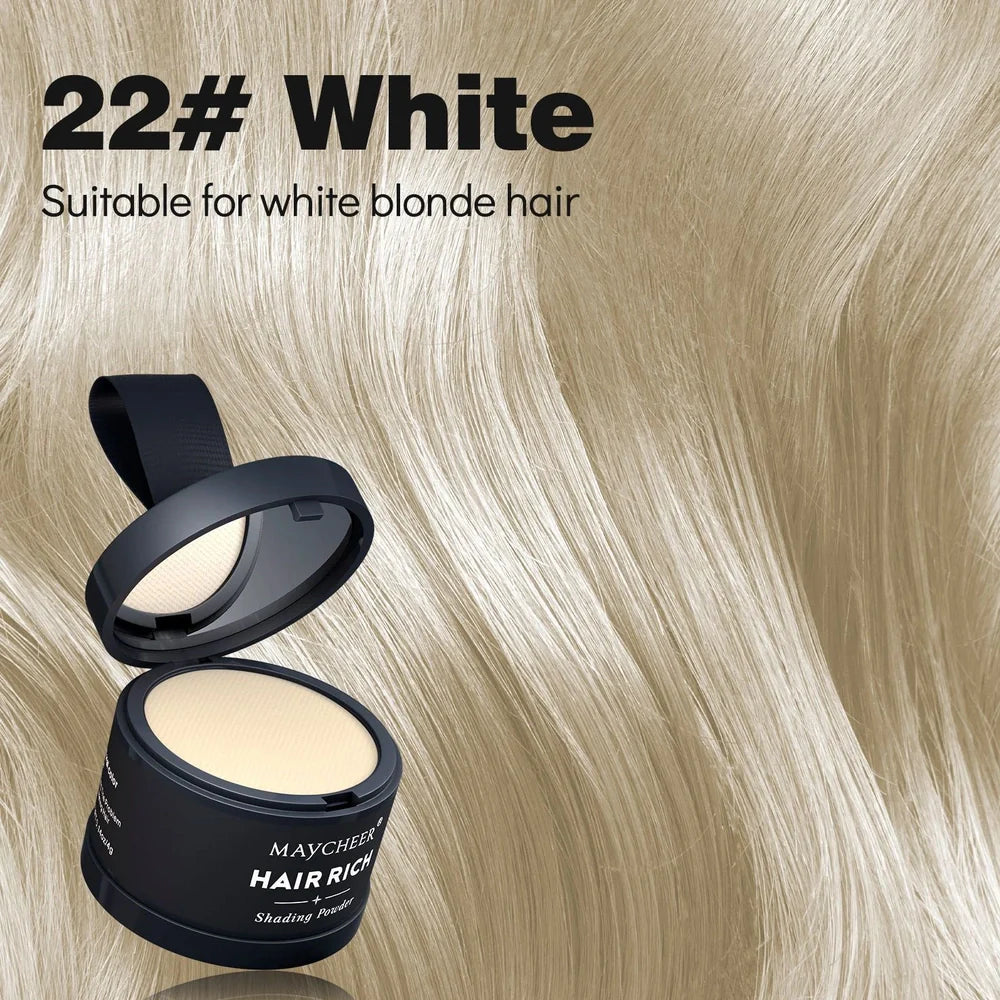 Hairline sculpting contour powder in plastic container with 4g content and waterproof properties