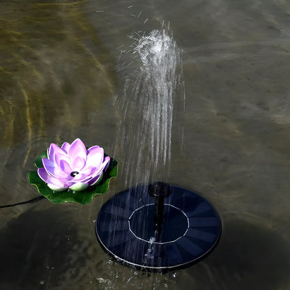 Solar-powered bird fountain with customizable water patterns for your garden or outdoor space
