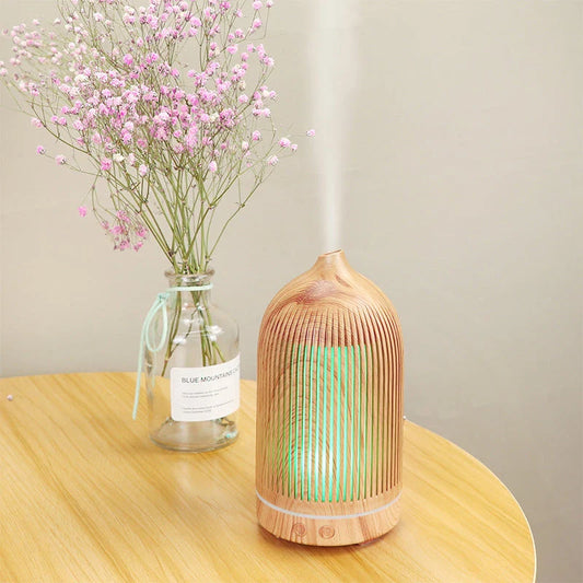 Compact Ultrasonic Air Humidifier with Cool Mist and Multicolour LED Night Light for Home and Office Use