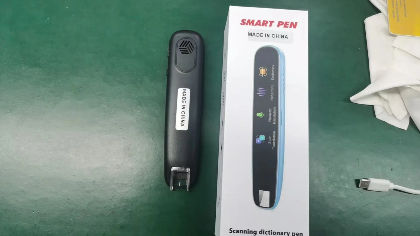 International Edition Scanning Translation Pen with advanced optical character recognition technology for seamless multilingual translation