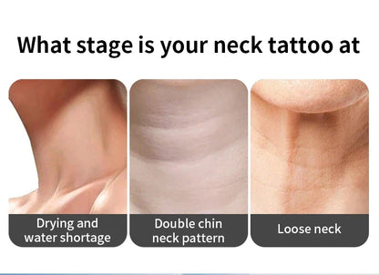 Neck and Face Beauty Device with Colorful LED Photon Therapy for Skin Tightening, Wrinkle Reduction and Double Chin Removal