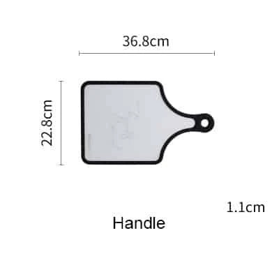 Premium walnut wood cutting boards in rectangle, handle, and round shapes for versatile kitchen use